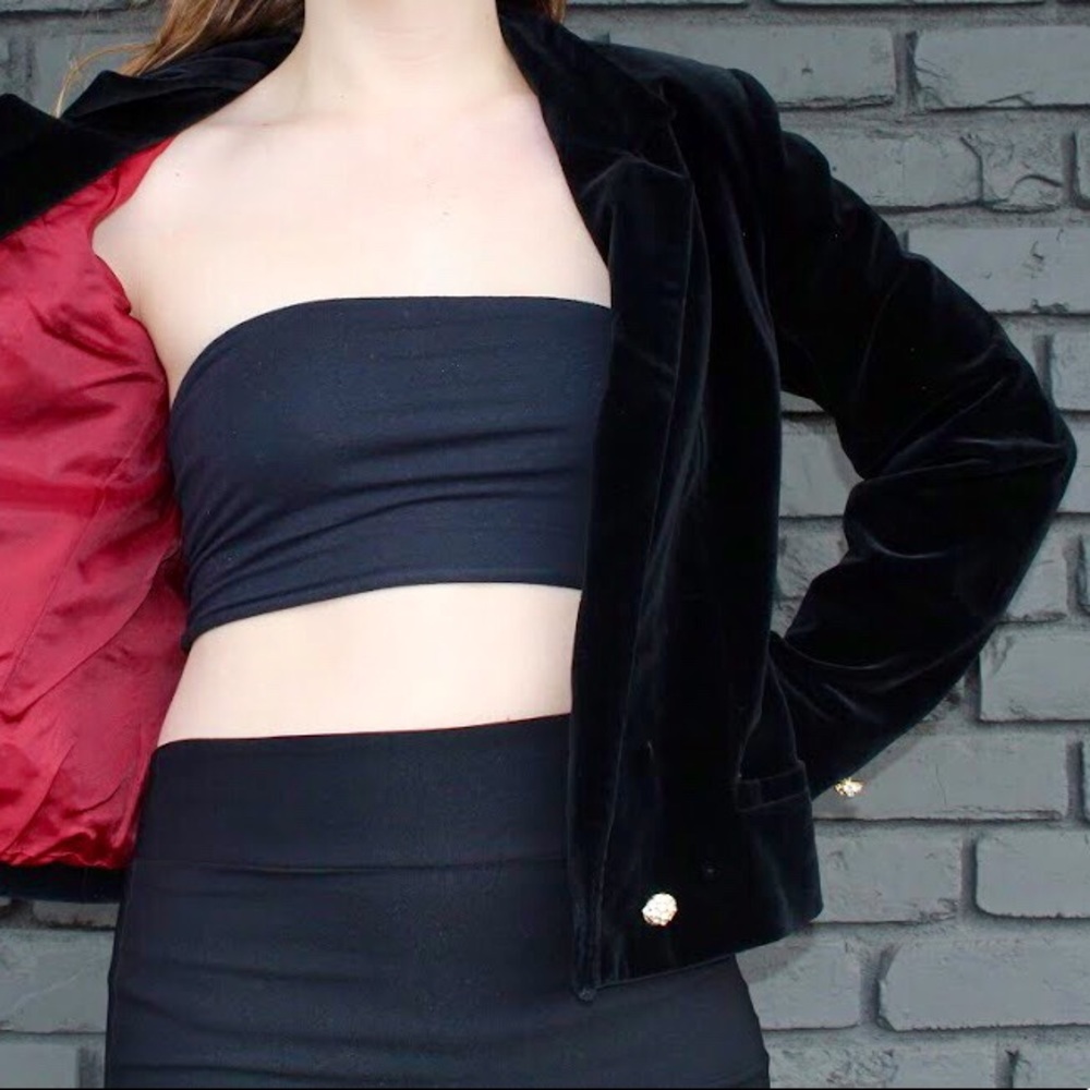 1960s Velvet Blazer